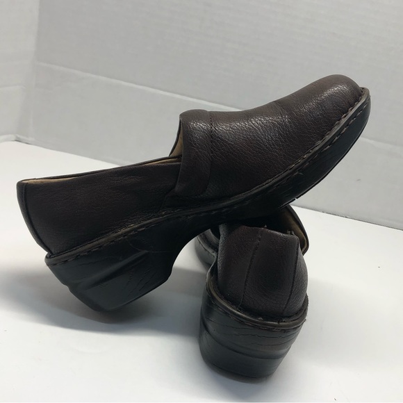 G.H.Bass Women's Sz 8.5 M “Sheena” Brown Clogs Slip-On Shoes EUC - Picture 13 of 15